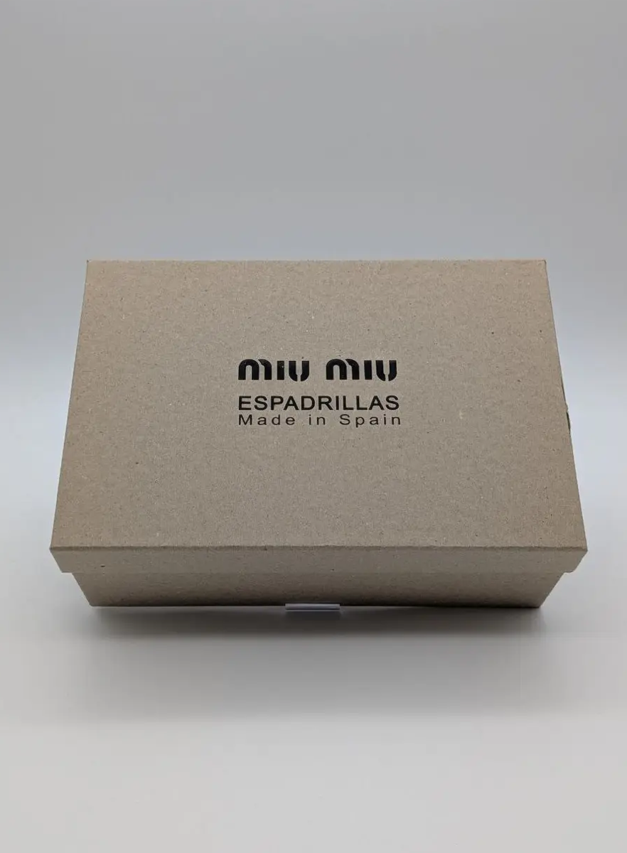 Espadrillas Miu Miu celesti – Image 12