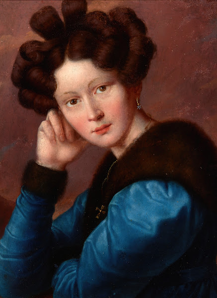 Portrait of Aleftyna Gościmska née Jerasiewicz 1830