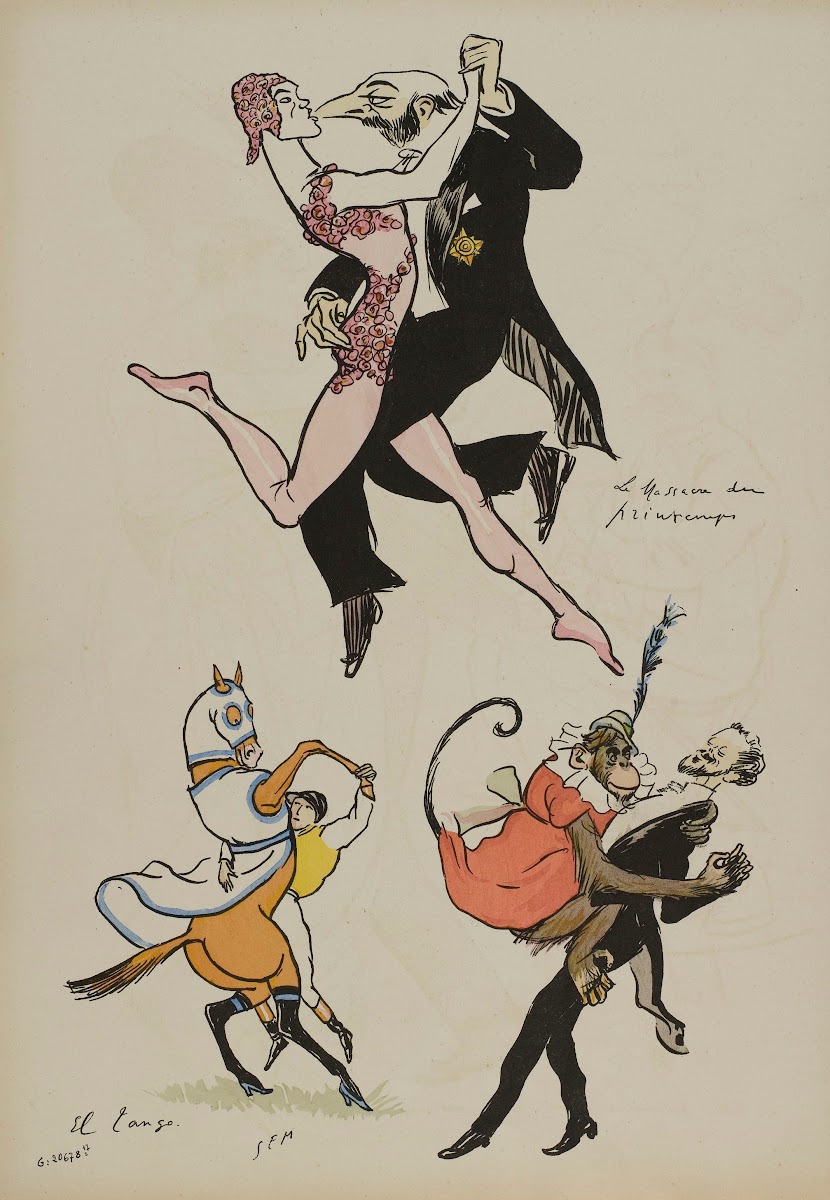 Le Massacre du Printemps  Gabriel Astruc Nijinsky Frédéric Madrazzo 1913