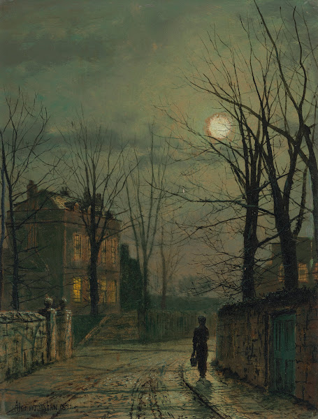 Corner of the Old Road Claughton near Scarborough 1882