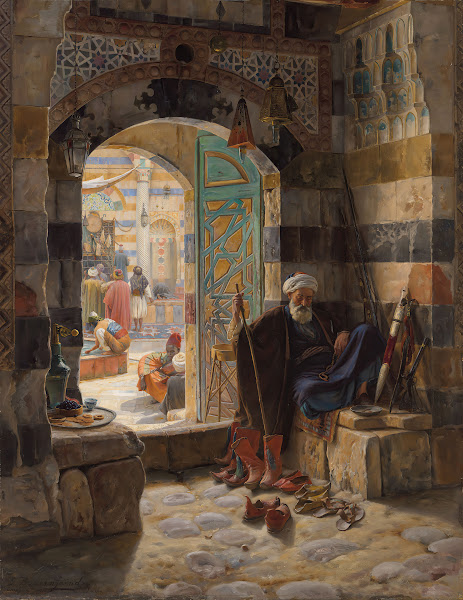 Warden of the Mosque Damascus 1891