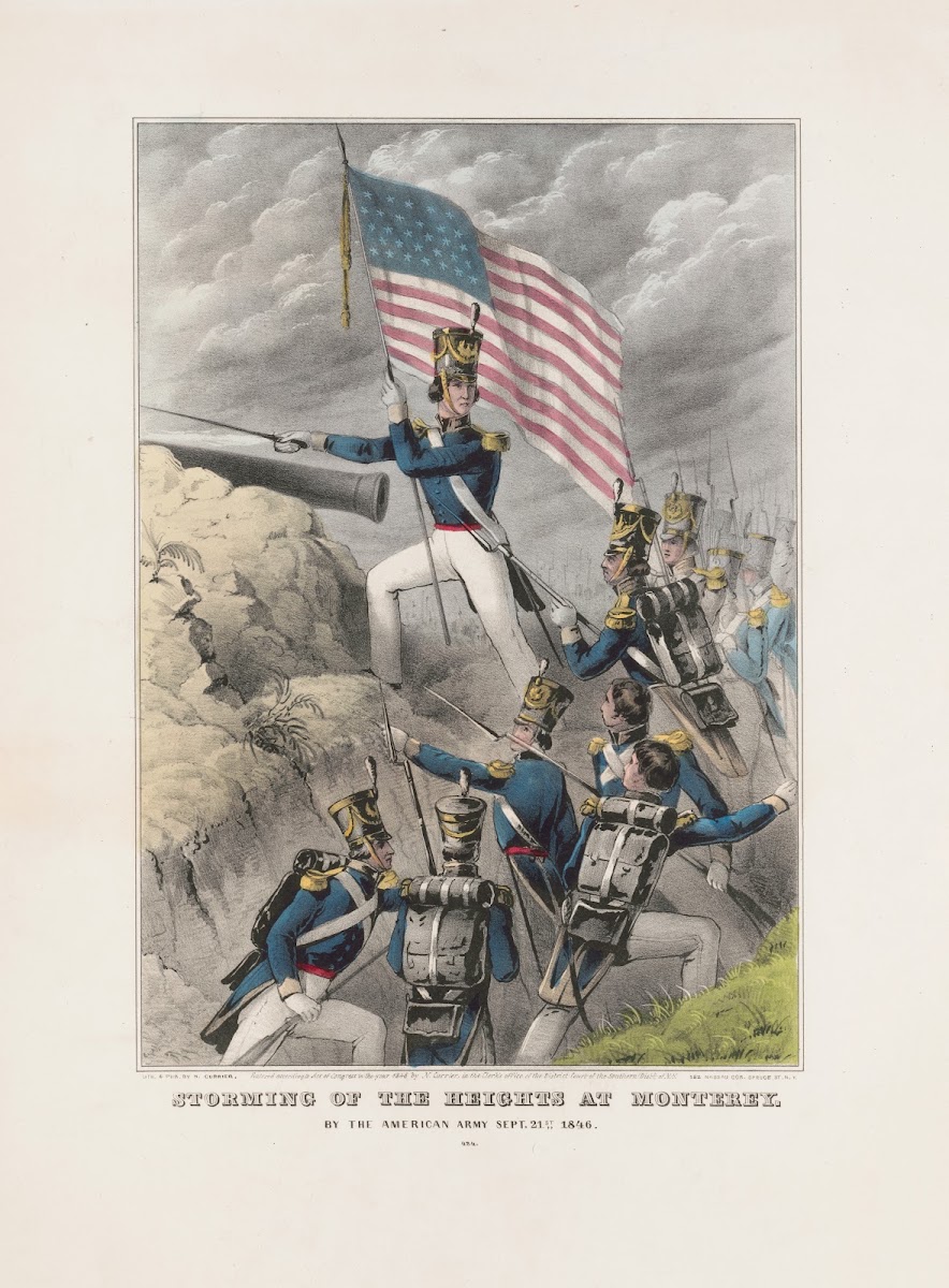 Storming of the heights at Monterey by the American Army Sept 21st 1846 1846