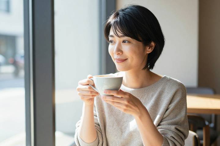 40代女性のコーヒータイム