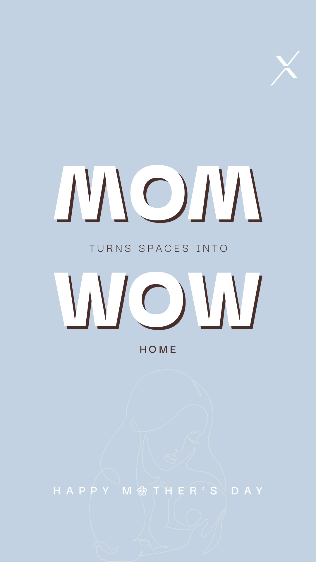 Mother’s Day campaign artwork for Fidelix