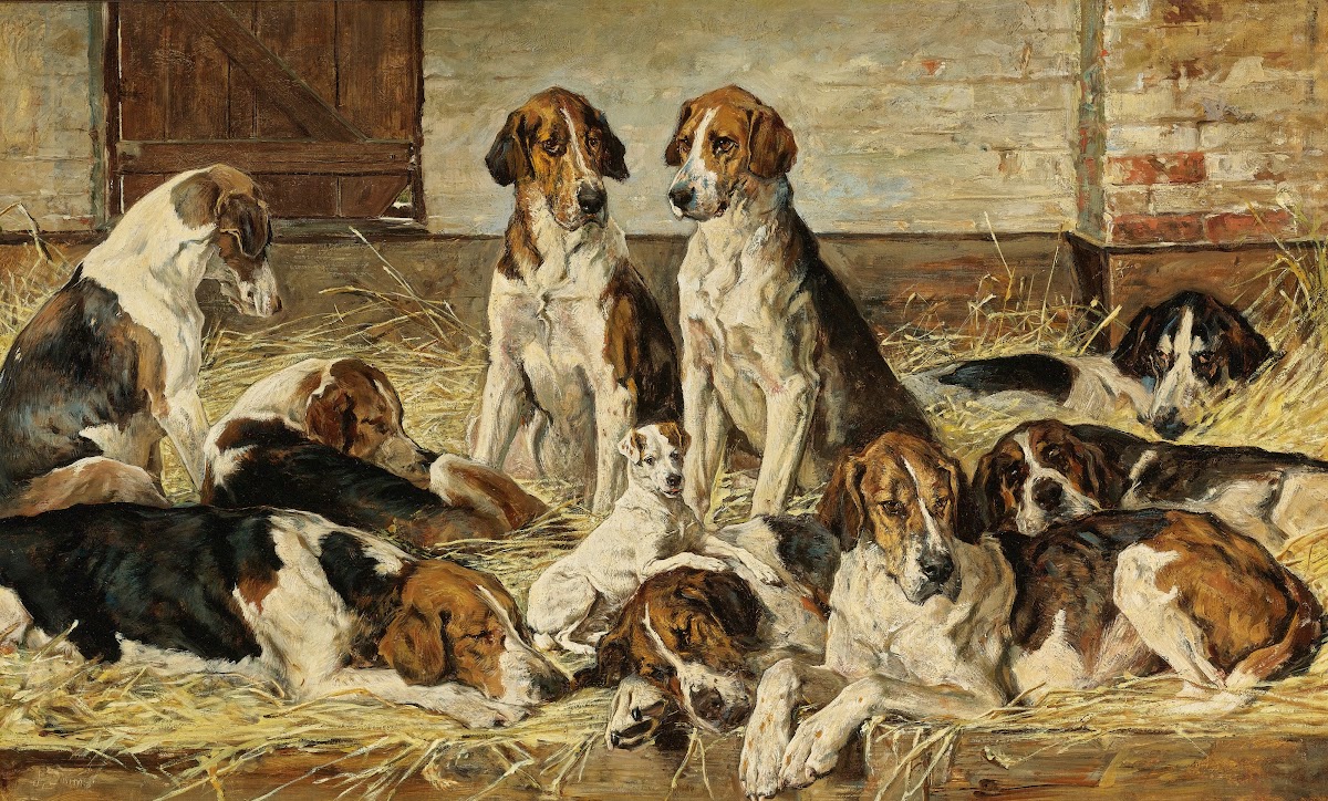 Hounds At Rest