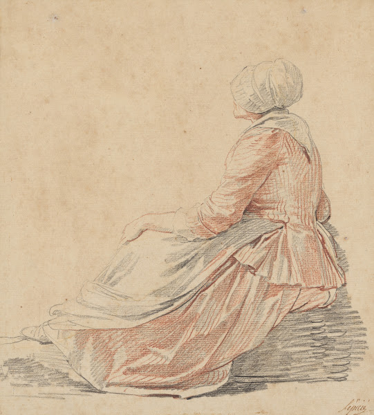 Seated Woman in Profile 1774