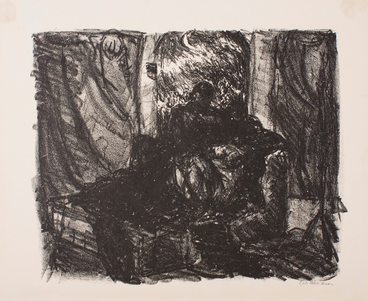 Love Scene Plate 7 from the series The Return of Eurydice Three Cantos 1909