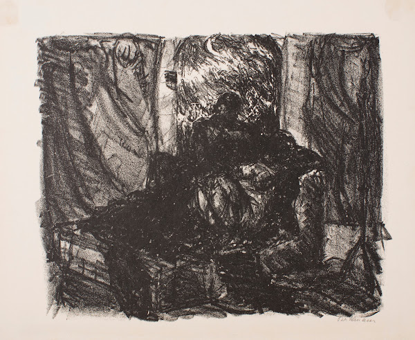 Love Scene Plate 7 from the series The Return of Eurydice Three Cantos 1909