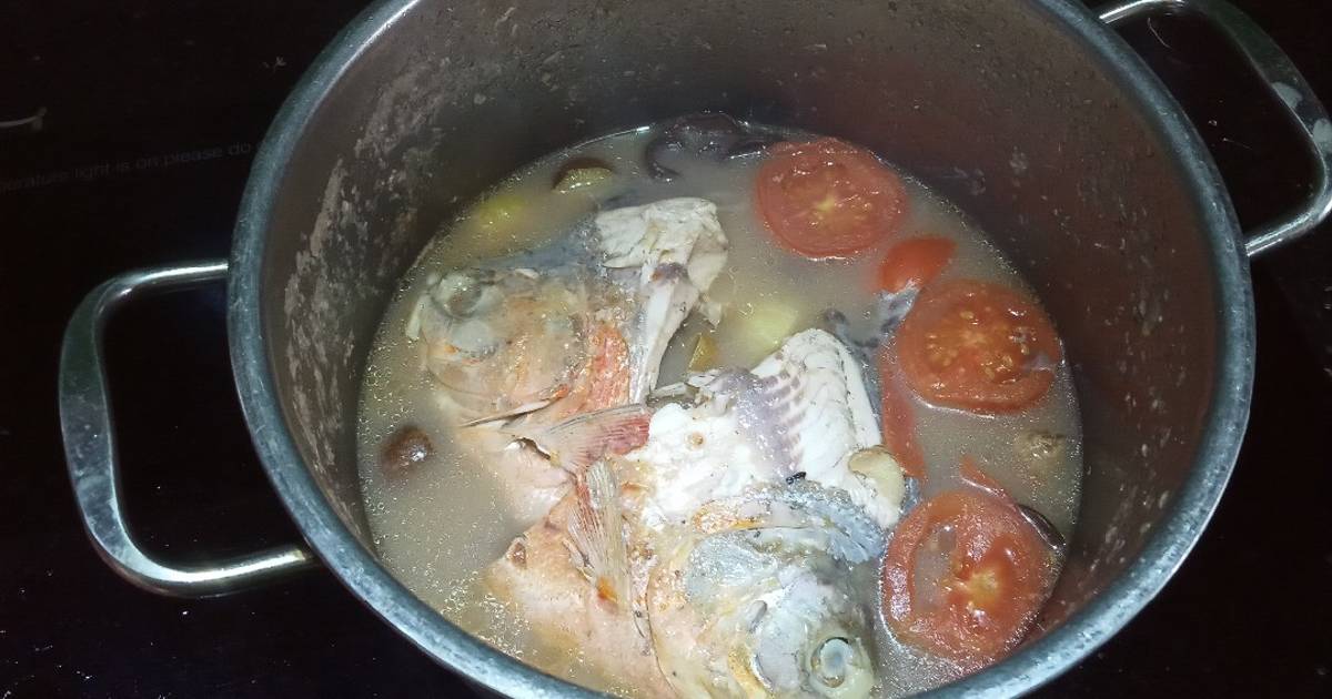 Canh dấm đầu cá chim