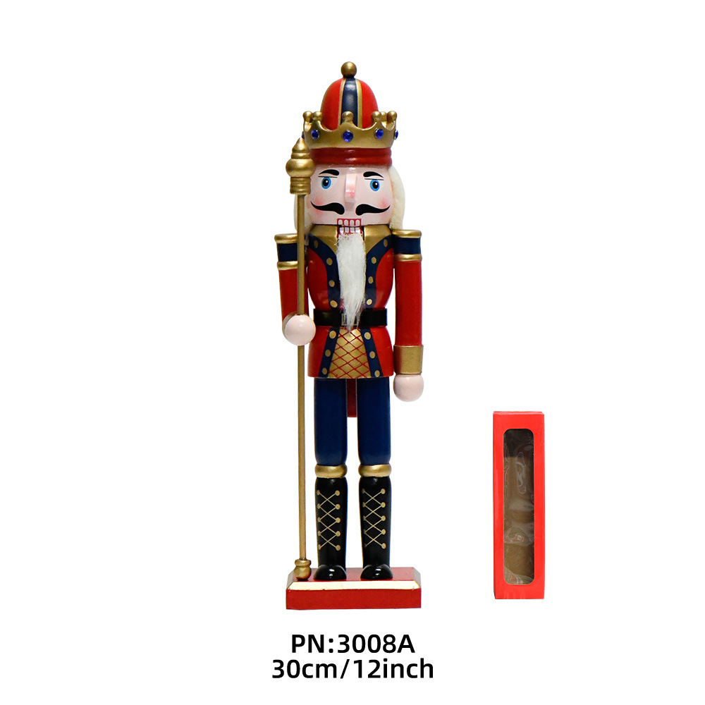 Nussknacker-Soldat aus Holz, 30 cm