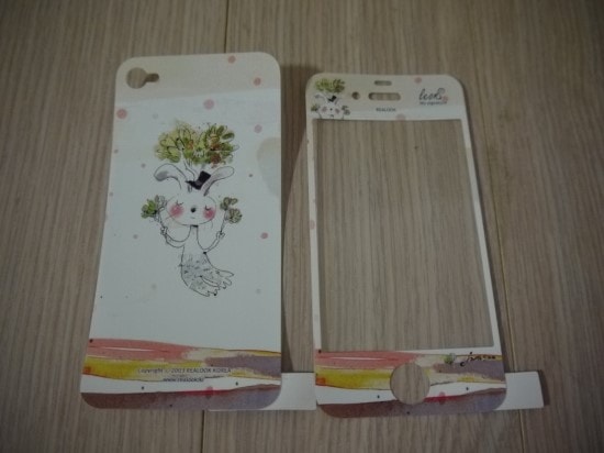 iphone4S realook leon variety front back