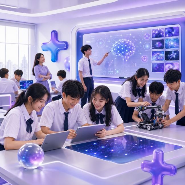 Học sinh THPT học nhóm