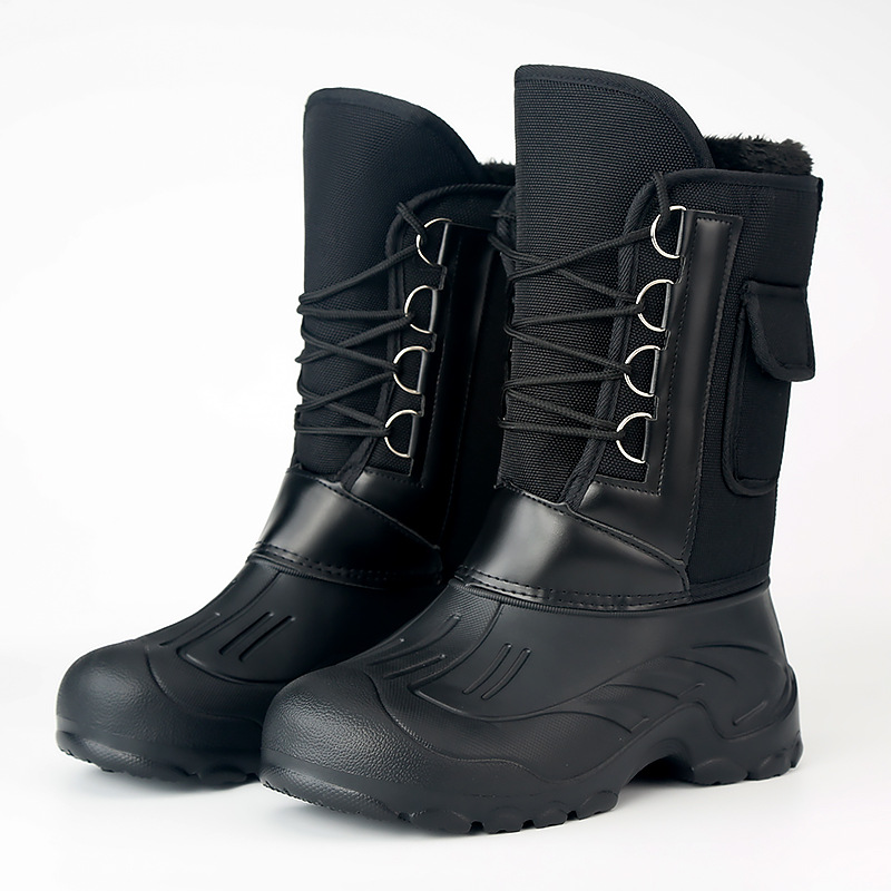 High Men's Winter Slip-On Boots