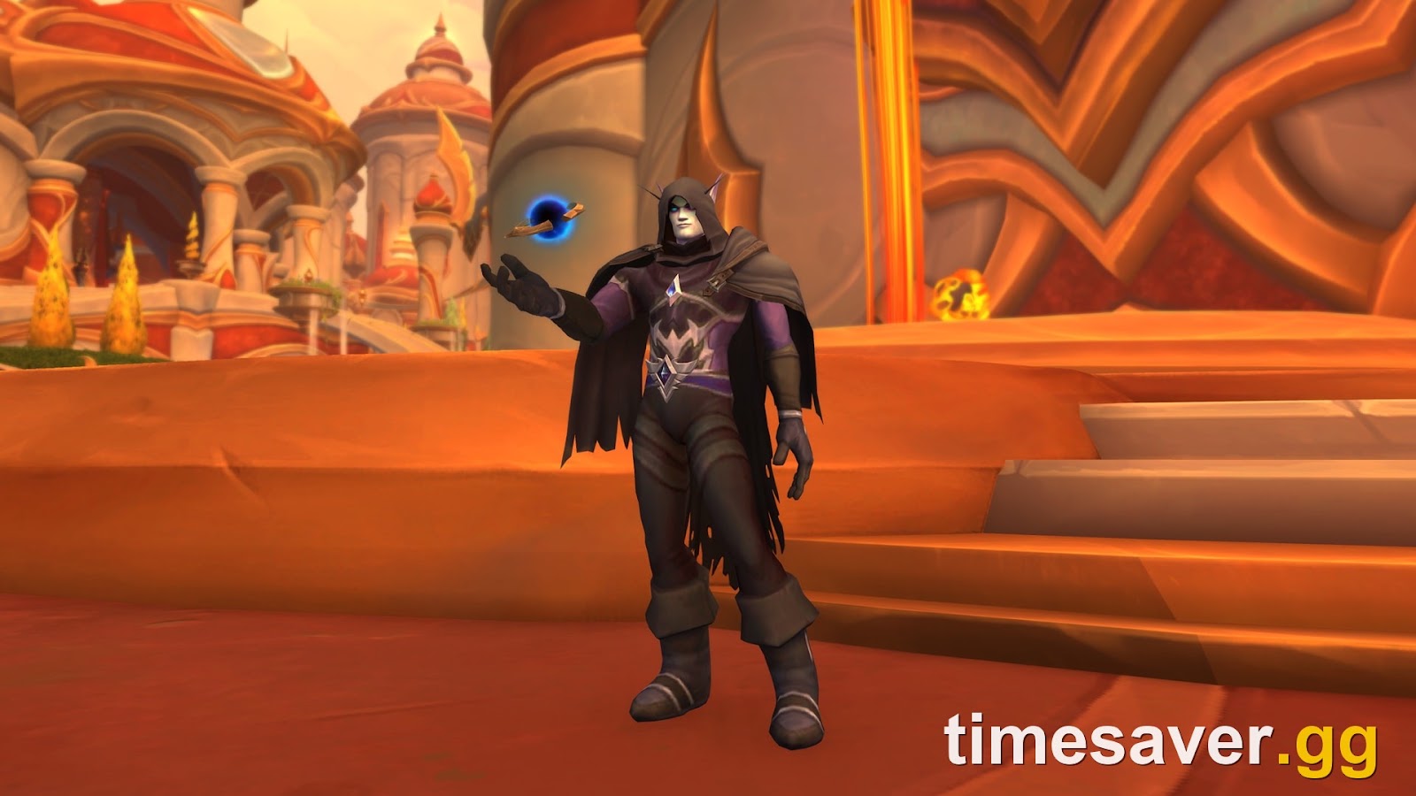 WoW Patch 12.1.5 Ascendant Venomstones — a spellcaster channels a glowing upgrade stone in Silvermoon City
