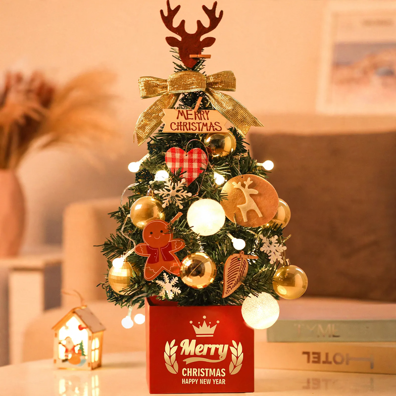 Mini Christmas Tree Set for the Table