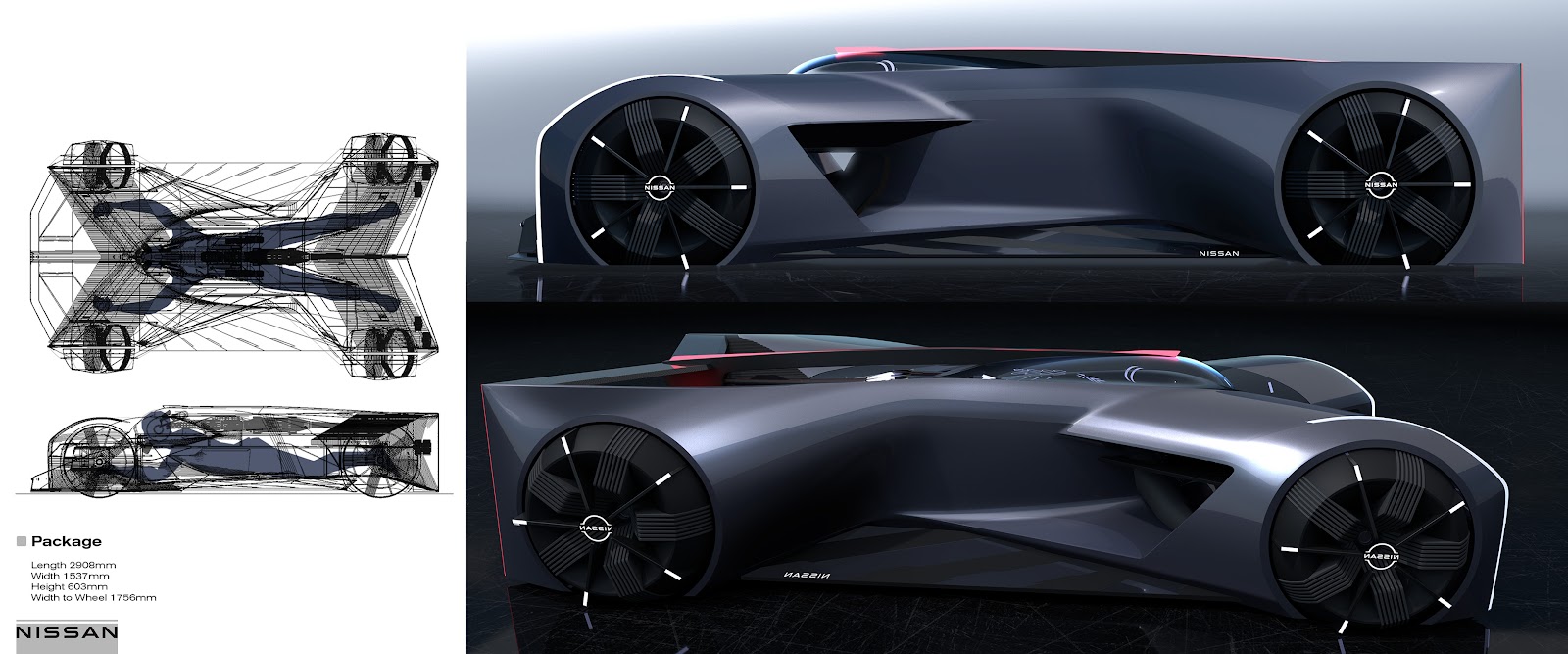 Nissan GT-R X 2050 Futuristic Concept Car