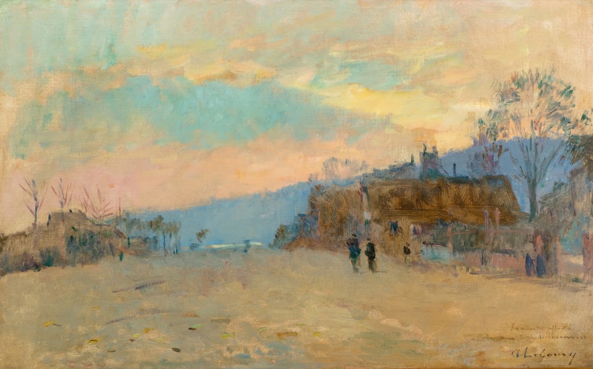 Paysage près de Rouen