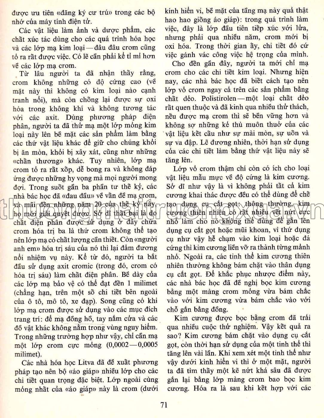 Chuyện kể về kim loại (1989) - Trang 71