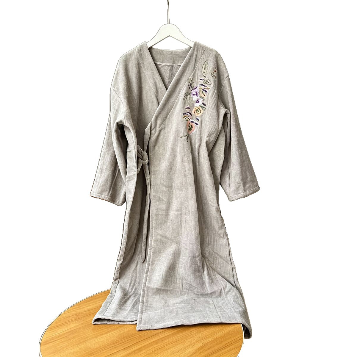 Coral fleece bathrobe for women