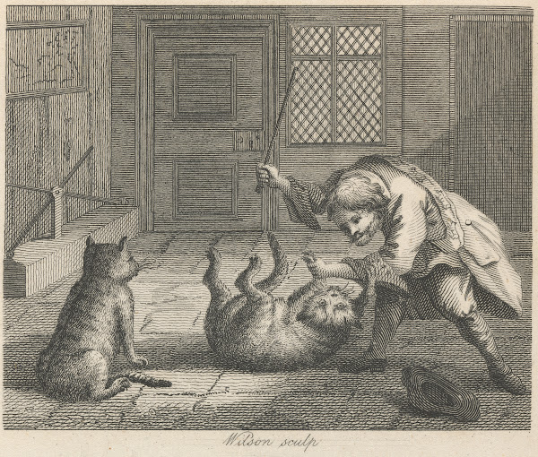 Fable XXI The Rat Catcher And Cats 1793