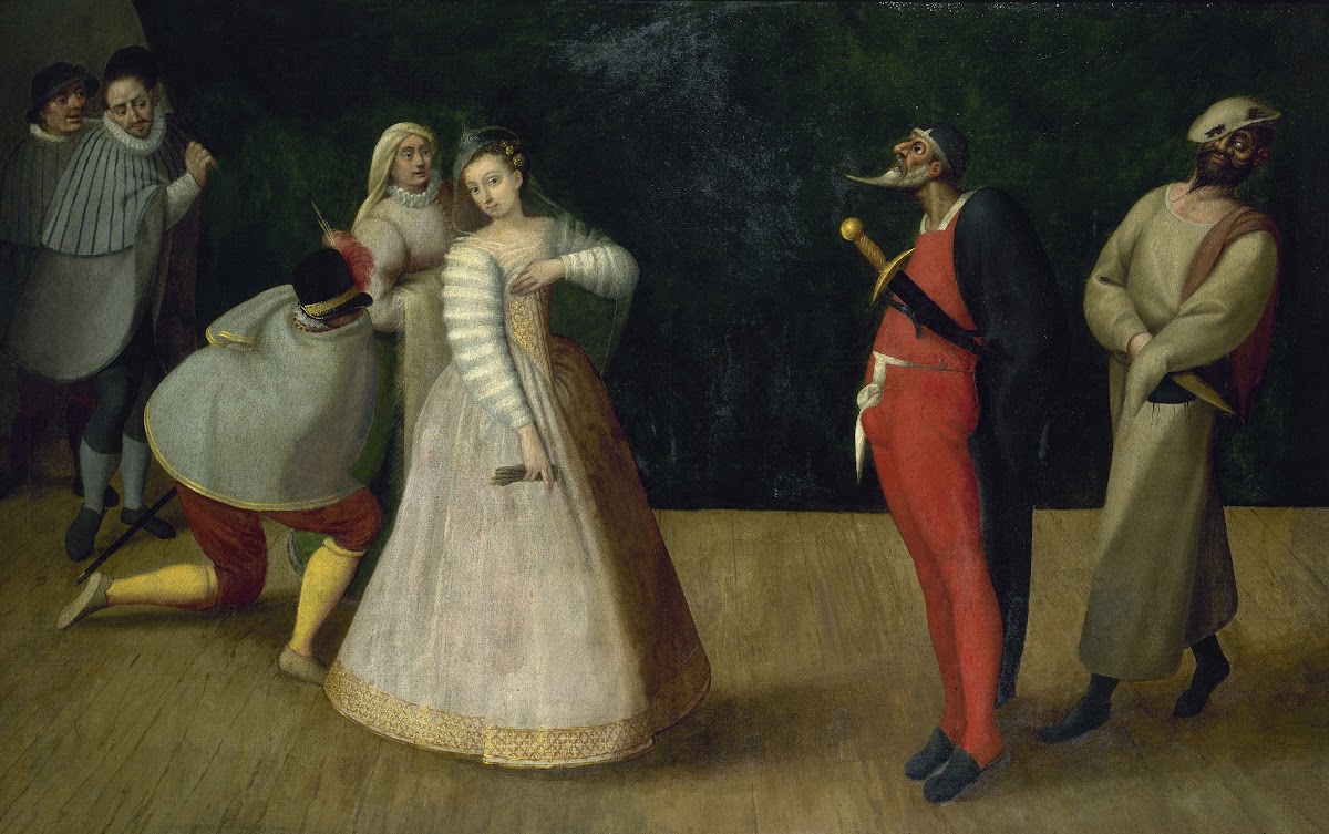 Troupe de comédiens italiens 1580