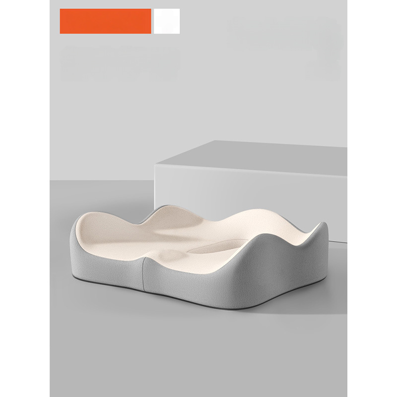 Seat cushion with integrated backrest