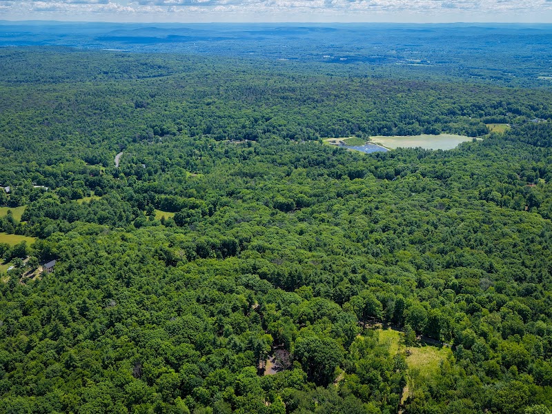 Aerial photo of the Hudson Valley