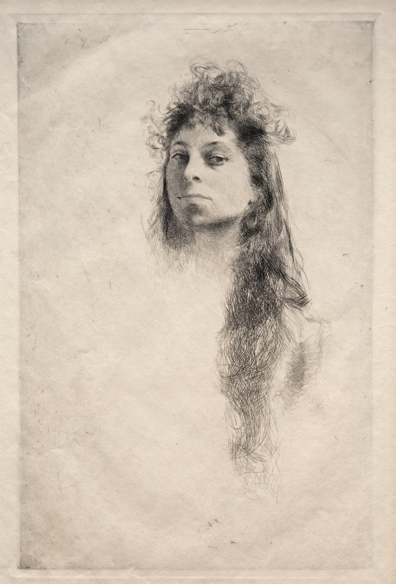 Head of a Girl 1800s