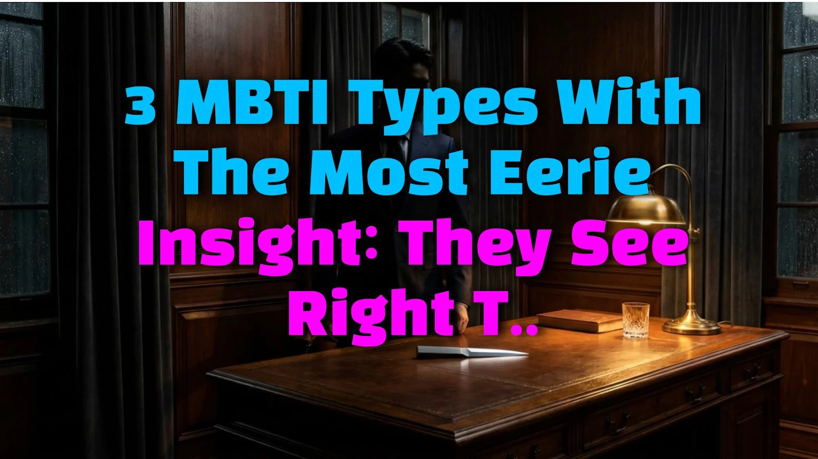 3 MBTI Types With The Most Eerie Insight: They See Right Through You