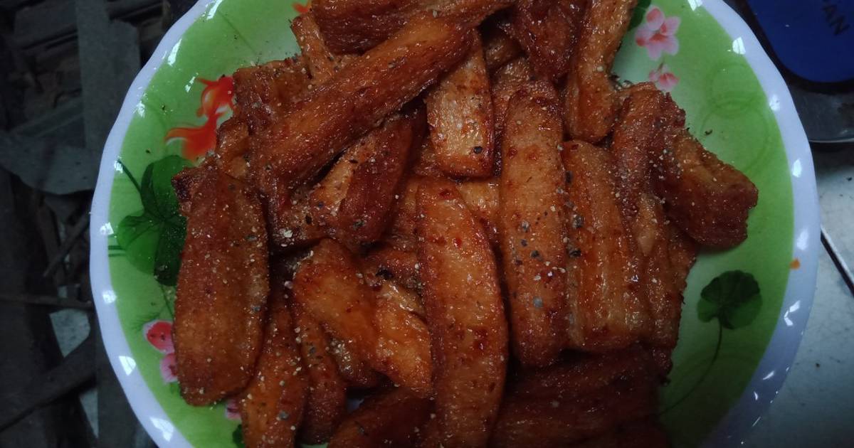 Sườn chay khìa nước tương (cay)