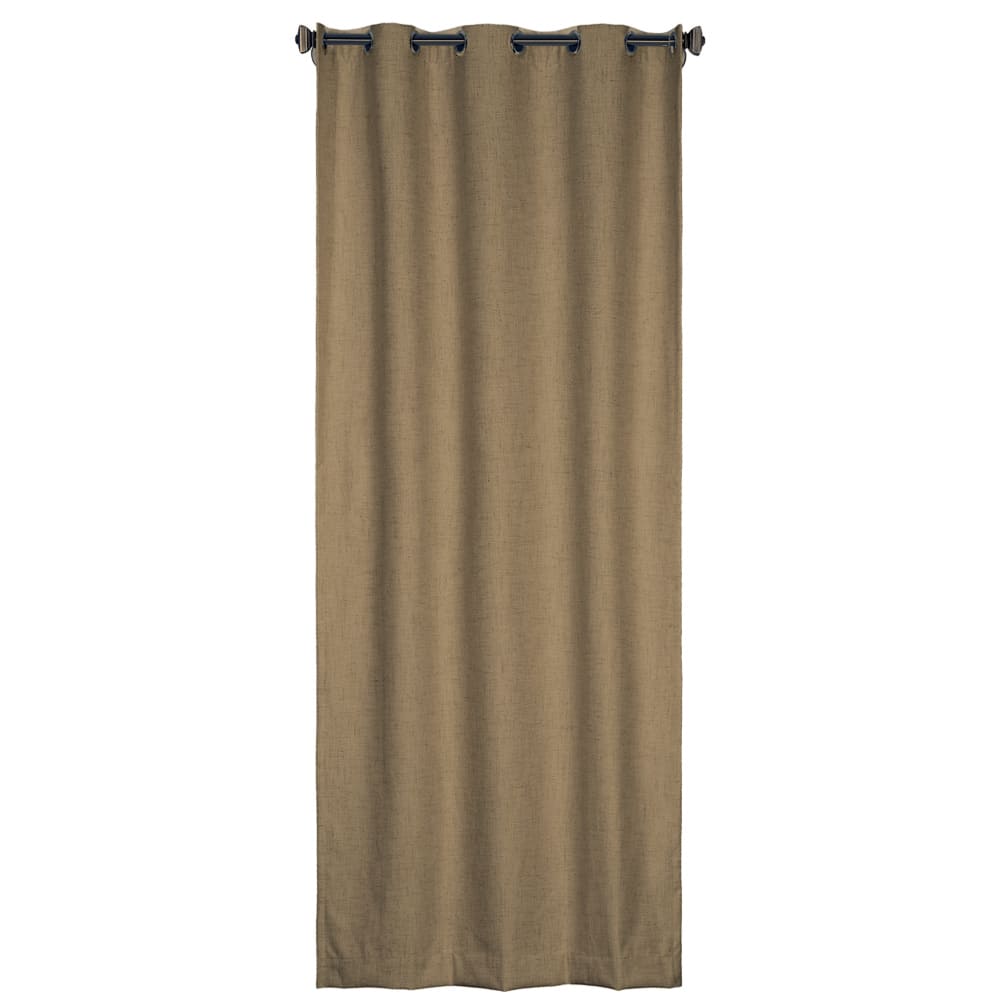 Cortina blackout de poliéster CasaMia™ New York 135 x 241 cm color beige oscuro
