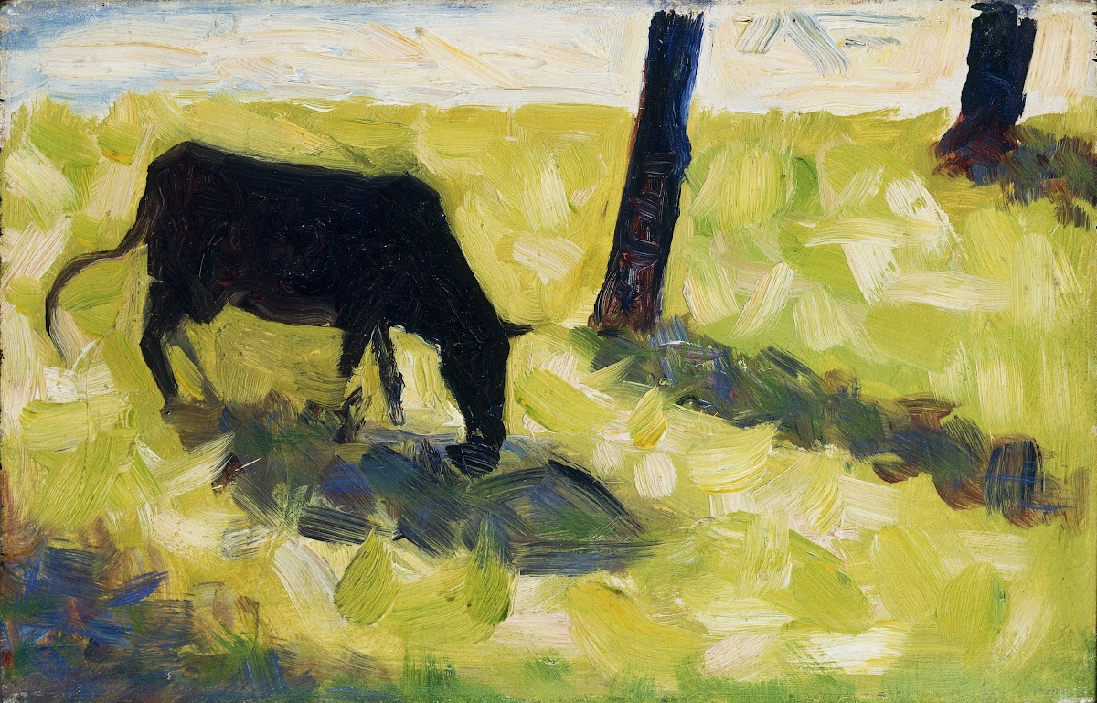 Black Cow in aMeadow ca1881