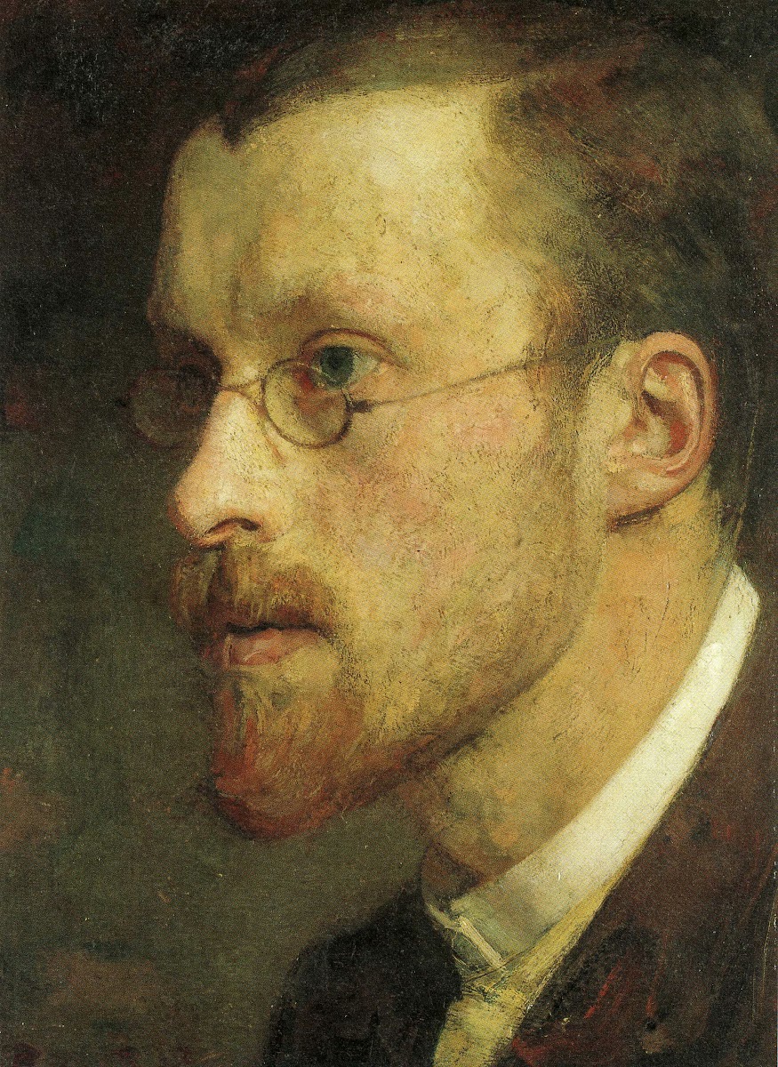 Self portrait of Jan Pieter Veth 1887