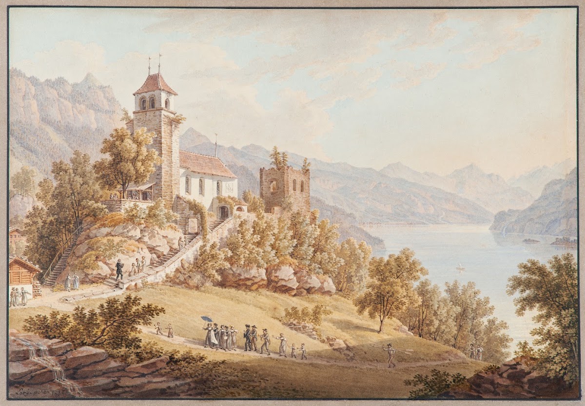 Rimenberg on the Lake Brientz Switzerland 1915 1945