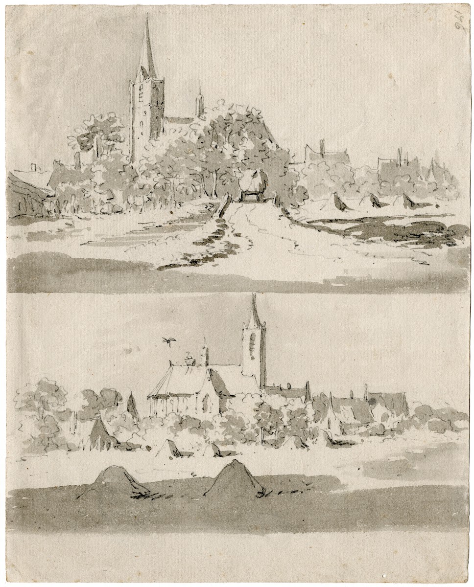 Twee dorpsgezichten