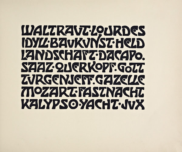 Beispiele kunstlerischer Schrift Pl059 1900