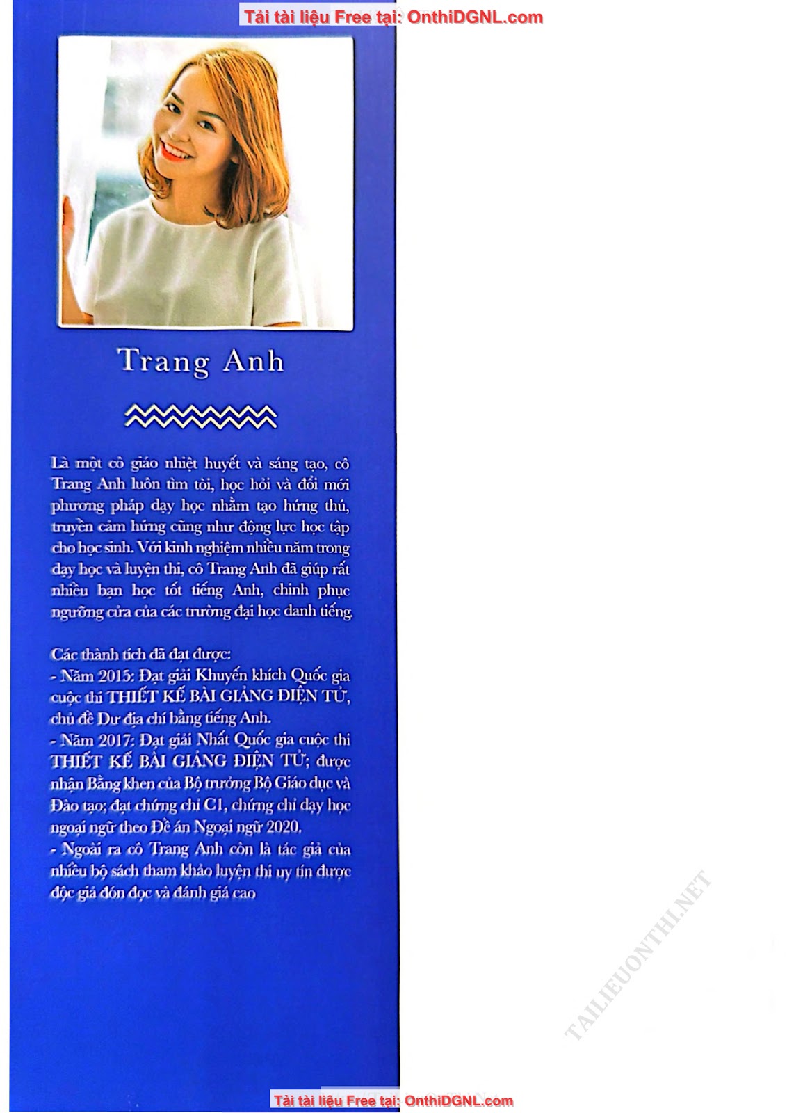 30 Chủ đề tiếng Anh chủ đề 2 cô Trang Anh