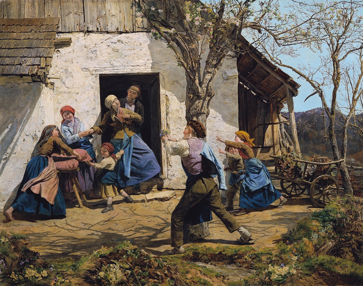 Die Wiedergenesene 1864