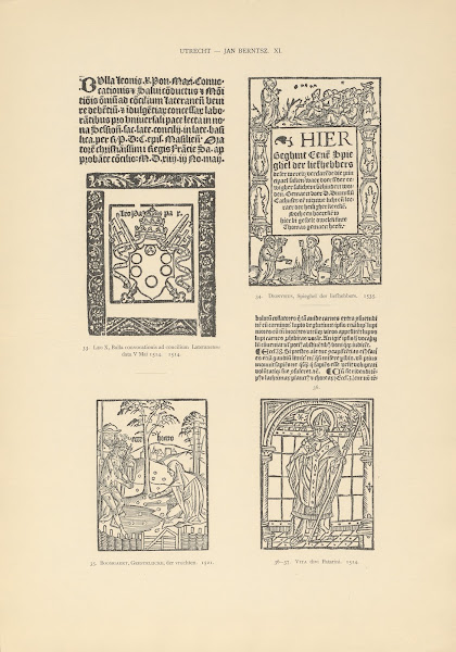 Lart typographique dans les Pays Bas pendant les annees 1500 a 1540 Pl127 1926