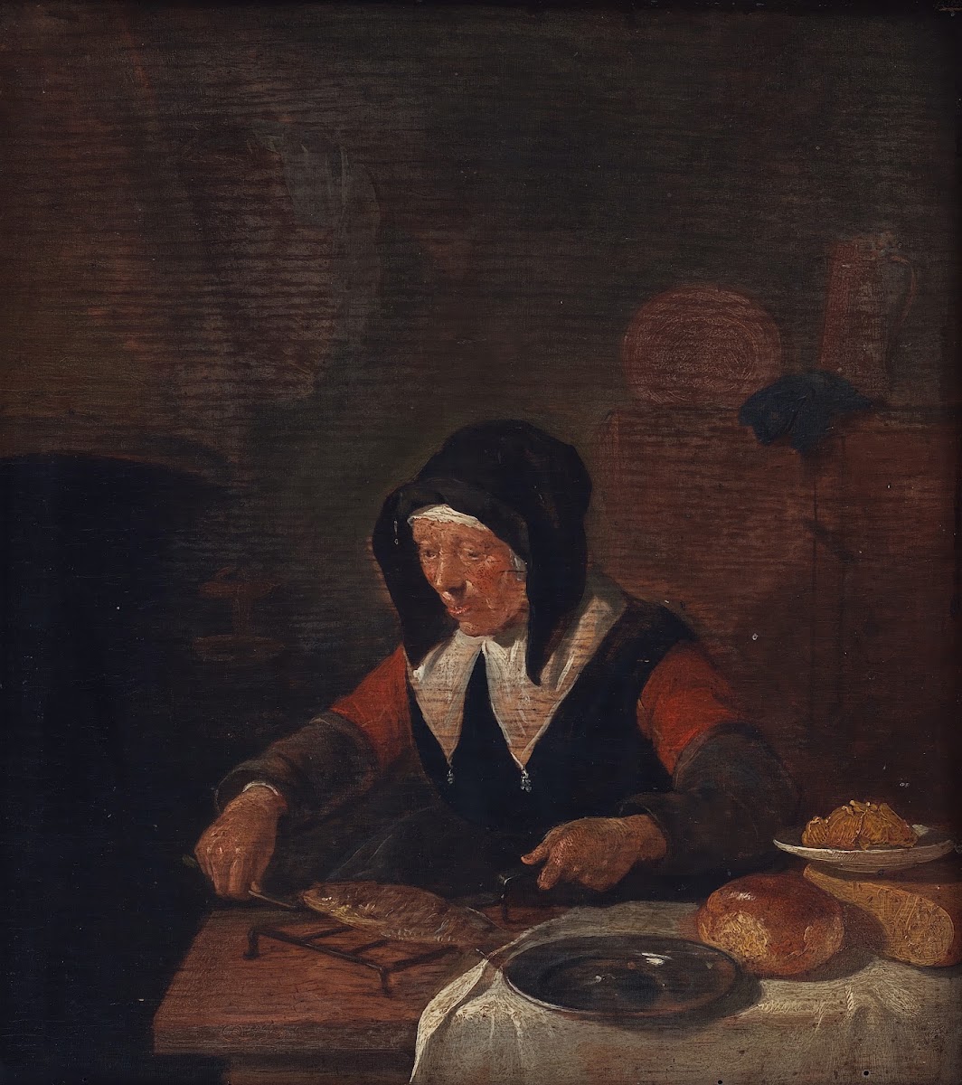 Old Woman at her Meal 1635  1668