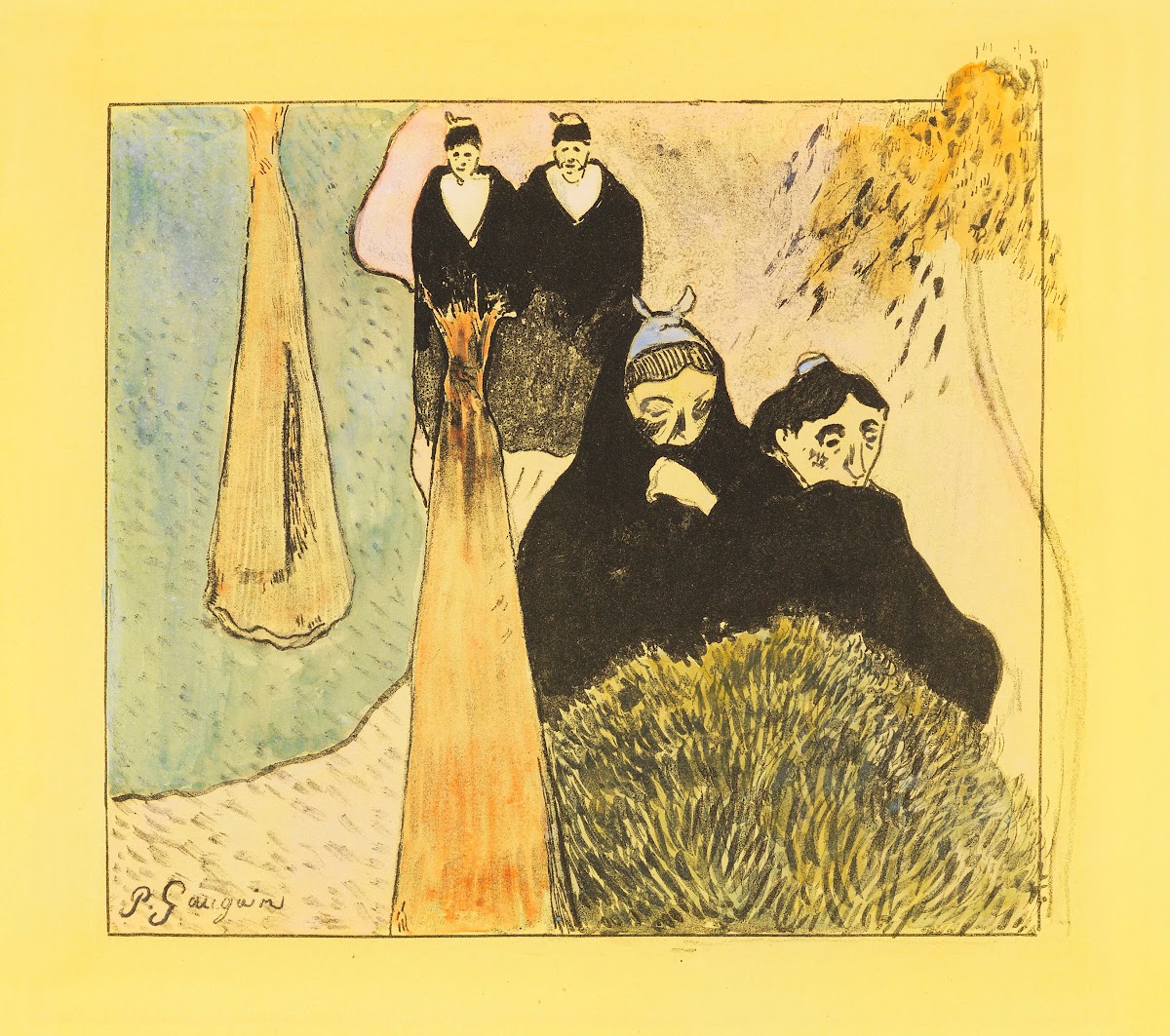 Les vieilles filles à Arles 1889