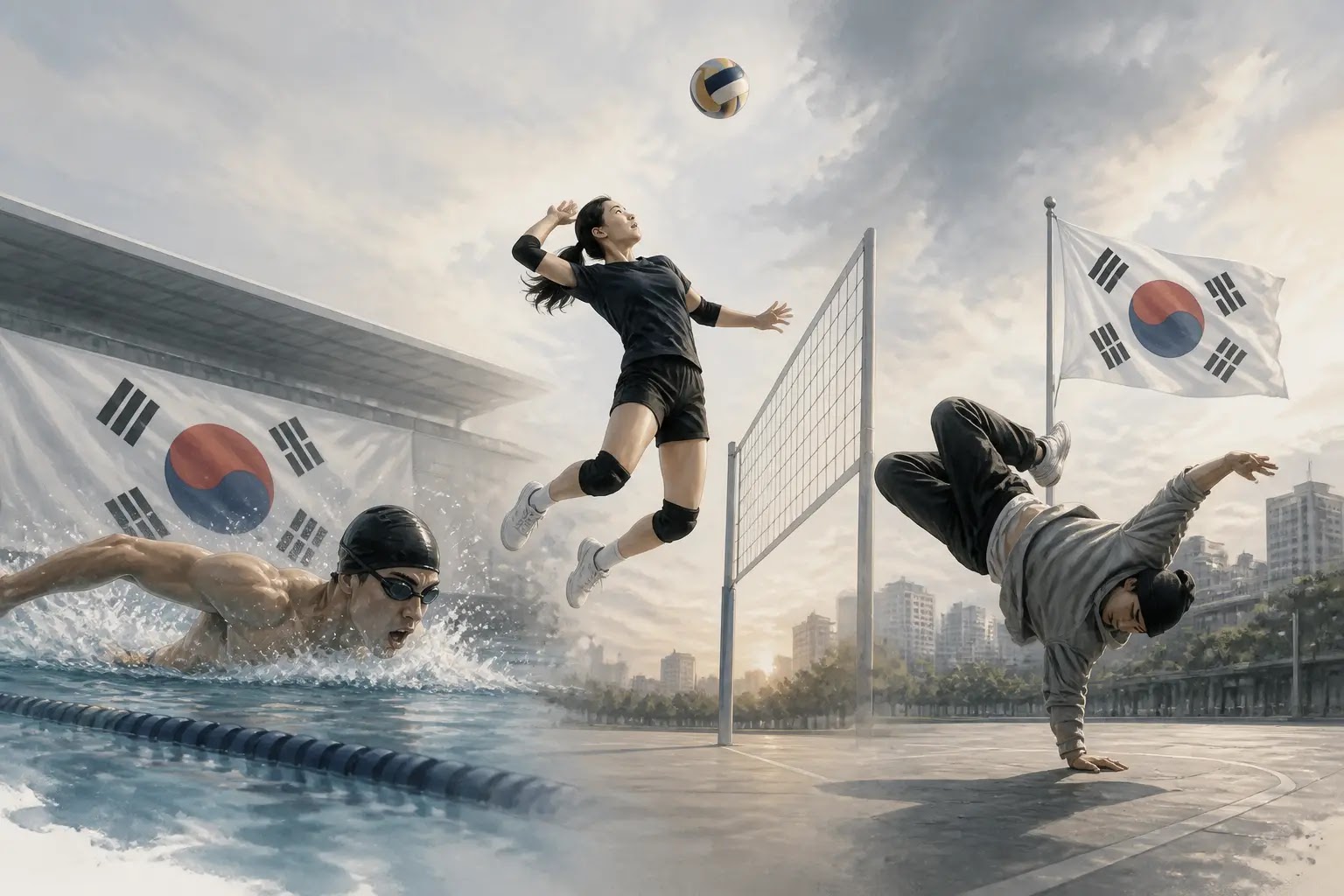 Sports Daily Brief editorial illustration