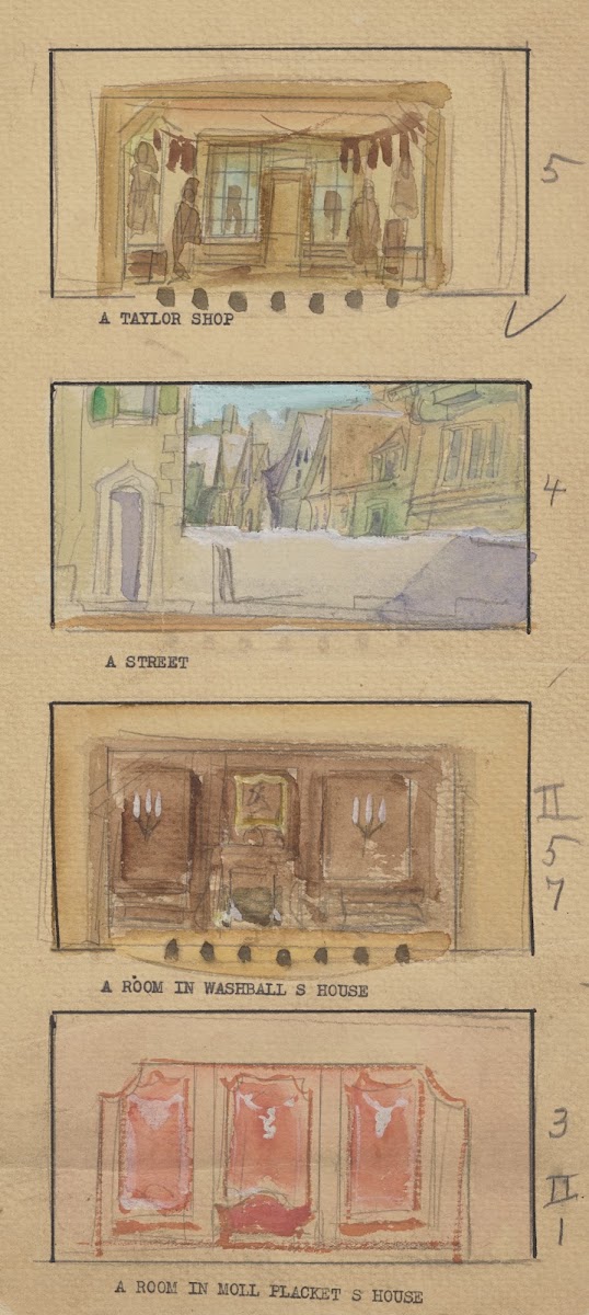 The Disappointment Sketch no 3 A Taylor Shop A Street 1934 1943