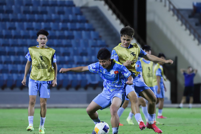 U17 Việt Nam quyết tâm vượt qua thử thách lớn U17 Hàn Quốc - Báo Quân Đội Nhân Dân