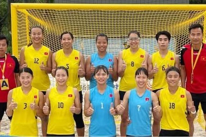 Bóng ném bãi biển Việt Nam vào chung kết Asian Beach Games 6 - Đài Phát thanh và truyền hình Hà Nội