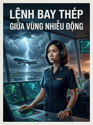 Bìa truyện Lệnh Bay Thép Giữa Vùng Nhiễu Động