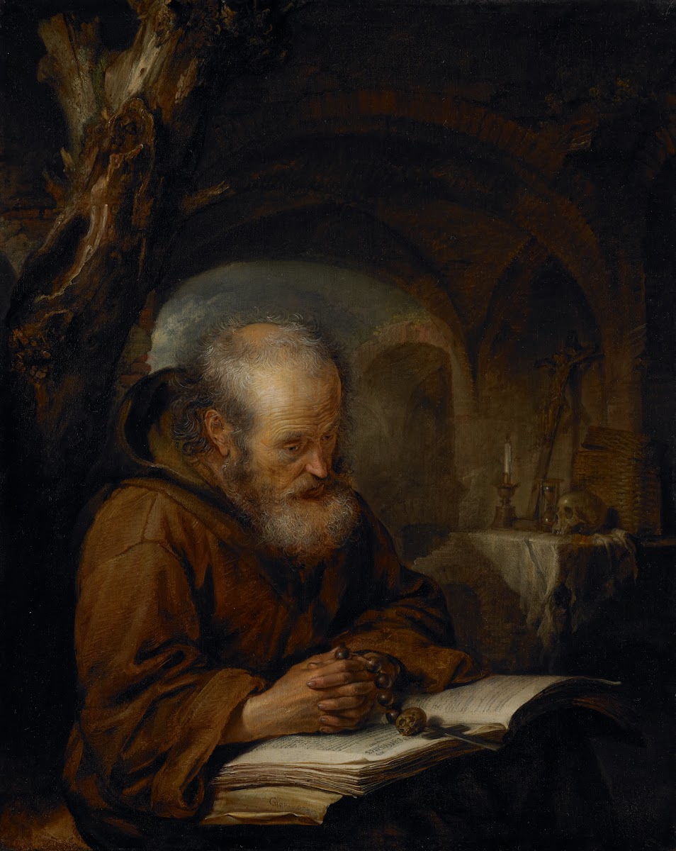 A Hermit Praying 1670