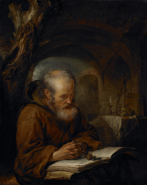 A Hermit Praying 1670