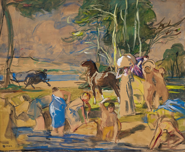 Etude pour Nausicaa circa 1915