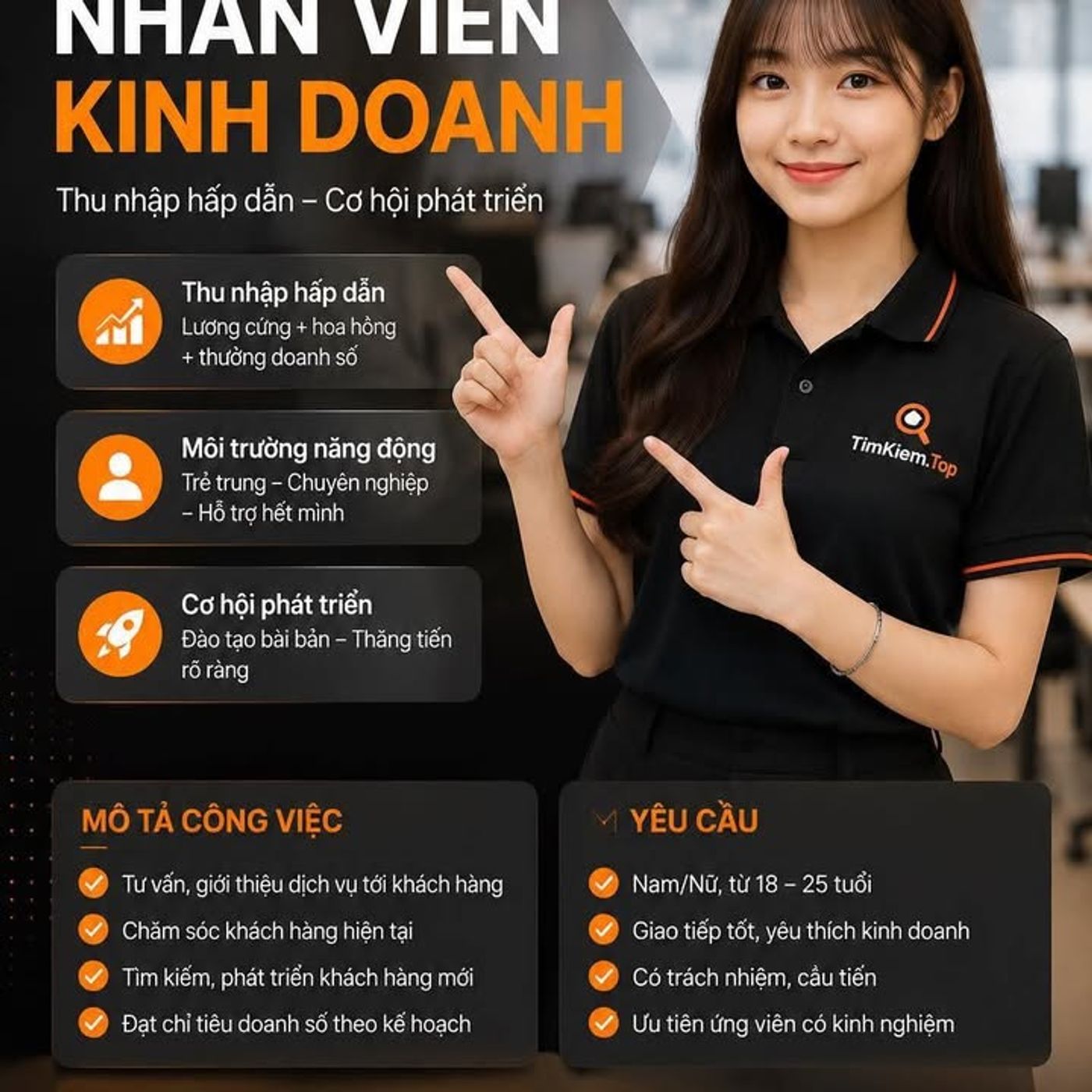 TUYỂN DỤNG NHÂN VIÊN KINH DOANH – QUEEN MOBILE

 Địa điểm làm việc
211 Đường 3/2...
